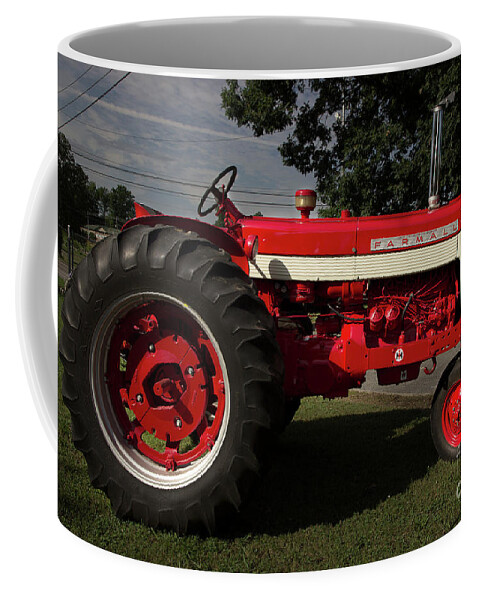 Tractor Coffee Mug featuring the photograph Farmall Turbo 560 by Mike Eingle