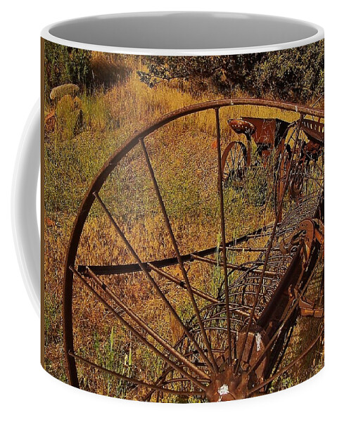 Colorado Coffee Mug featuring the photograph Farming Days Gone By by Christopher James
