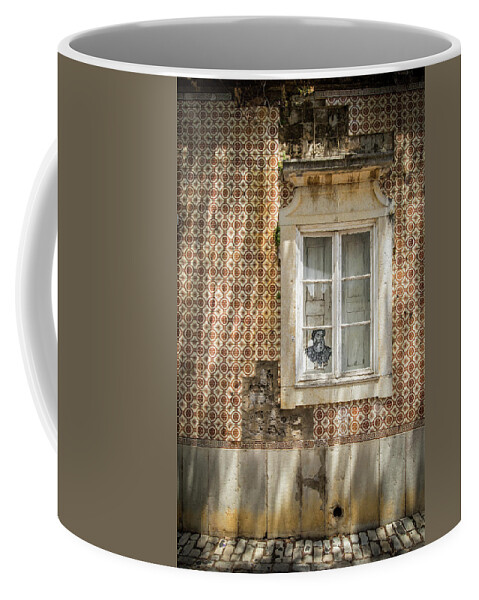 Faro Coffee Mug featuring the photograph Faro Window by Nigel R Bell