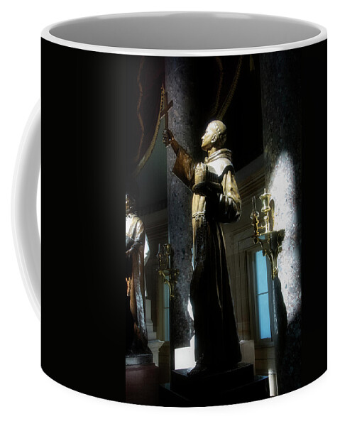 Father Junipero Serra Coffee Mug featuring the photograph Father Junipero Serra by Greg and Chrystal Mimbs