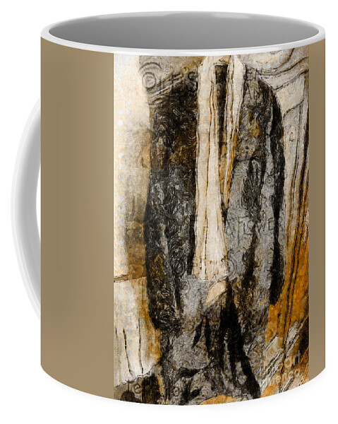 Coat Coffee Mug featuring the photograph Father's Coat by Claire Bull