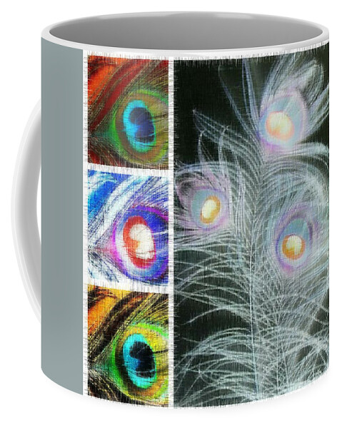 Feather Coffee Mug featuring the photograph Feathered by Stefanie Beauregard