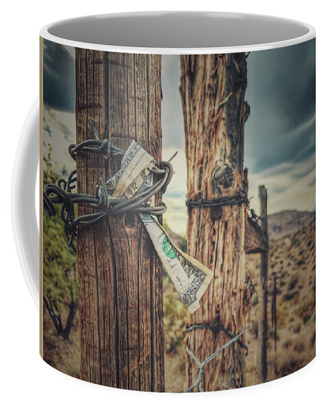 Dollar Bill Coffee Mug featuring the photograph FED by Mark Ross