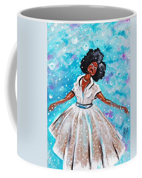 Free Coffee Mug featuring the photograph Feeling Free by Artist RiA
