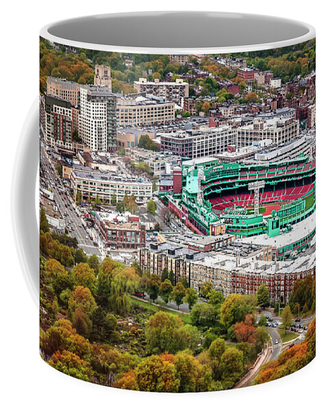 Boston Coffee Mug featuring the photograph Fenway Park Boston Red Sox by Carol Japp