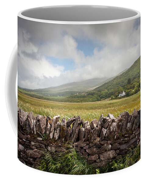 Fermoyle Coffee Mug featuring the photograph Fermoyle Stone Wall by Mark Callanan