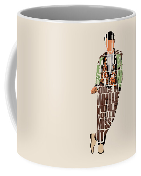 Ferris Bueller Coffee Mug featuring the digital art Ferris Bueller's Day Off by Inspirowl Design