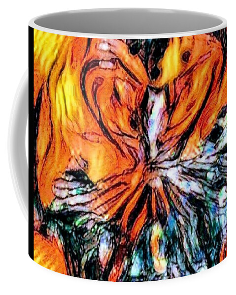 Fiery Crystal Coffee Mug by Brenae Cochran - Pixels