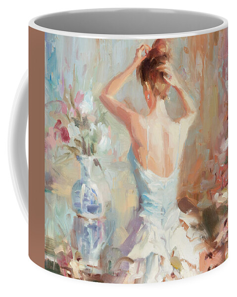 Romance Coffee Mug featuring the painting Figurative II by Steve Henderson