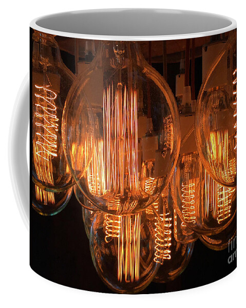 Abstract Coffee Mug featuring the photograph Filaments by Rick Locke - Out of the Corner of My Eye