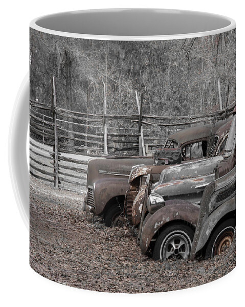 Vintage Coffee Mug featuring the photograph Final Lap by Valerie Cason