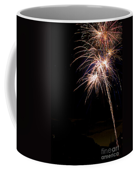 Fireworks Coffee Mug featuring the photograph Fireworks  by James BO Insogna