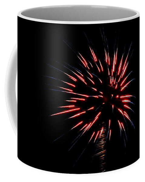 Fireworks Coffee Mug featuring the photograph Fireworks 010 by Larry Ward