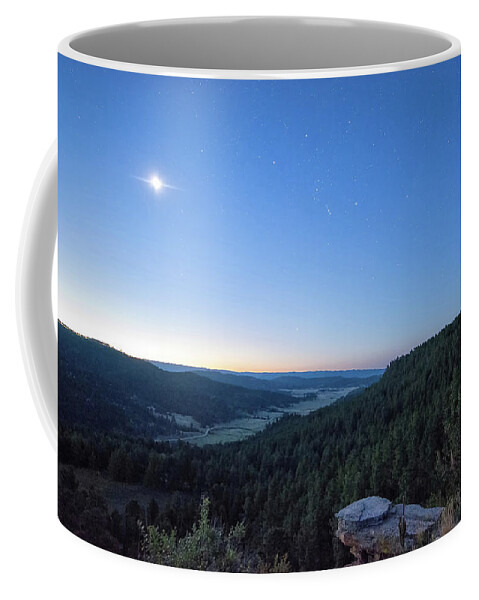 Dawn Coffee Mug featuring the photograph First Light at Salt Creek by Fiskr Larsen