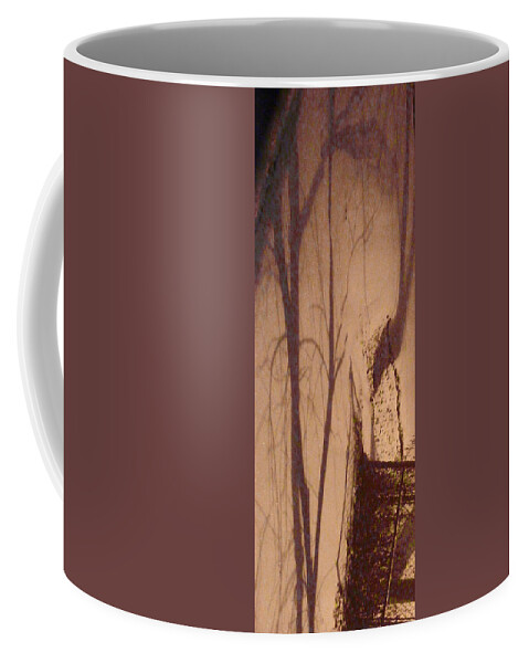 Abstract Coffee Mug featuring the painting First Snow by William Russell Nowicki
