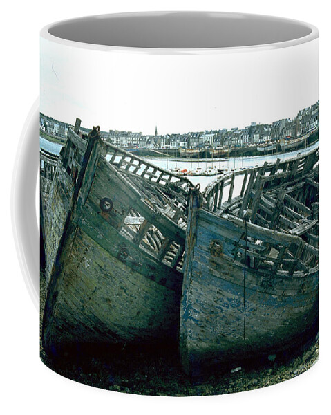 Fisher Boats Coffee Mug featuring the photograph Fisher boats by Flavia Westerwelle