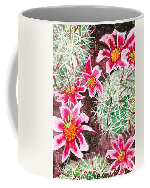 Fishhook Coffee Mug featuring the painting Fishhook Beauty by Eric Samuelson