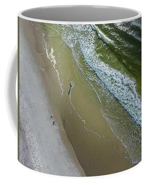 Alabama Coffee Mug featuring the photograph Fishing the Edge by Michael Thomas