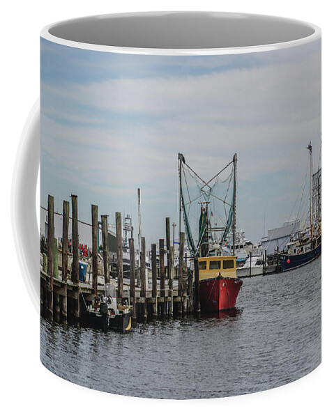 Obx Coffee Mug featuring the photograph Fishing tools by Jimmy McDonald