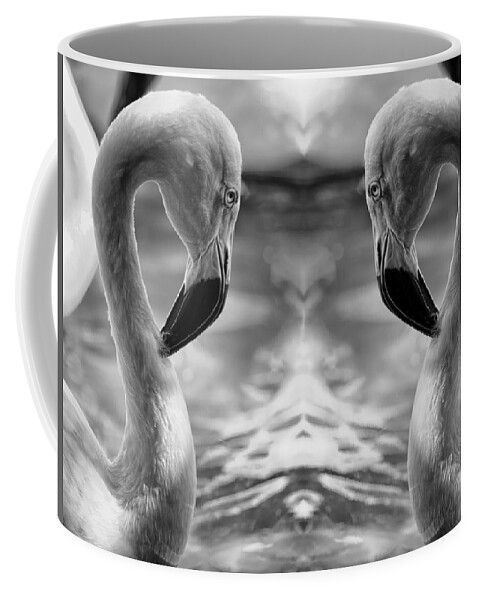 Flamingo Coffee Mug featuring the photograph Flamingo by Stoney Lawrentz