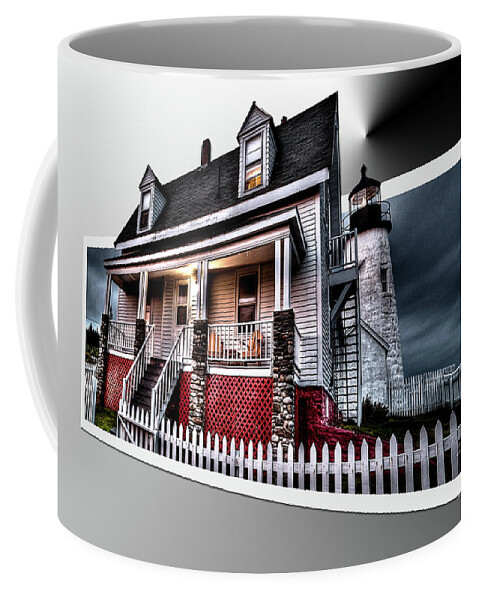 Pemaquid Coffee Mug featuring the photograph Flash by Deborah Klubertanz