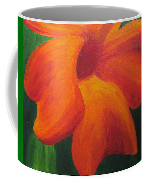 Flora Coffee Mug featuring the painting Flora Series-Number 1 by Jim Harper