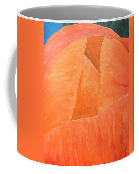 Flora Coffee Mug featuring the painting Flora Series-Number 2 by Jim Harper