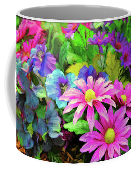 Flowers Coffee Mug featuring the photograph Floral Bouqet by Elaine Malott