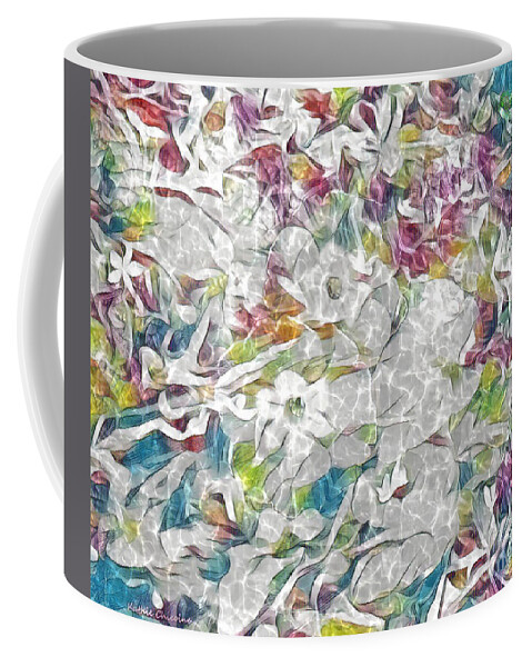 Flowers Coffee Mug featuring the photograph Floral Rainbow by Kathie Chicoine
