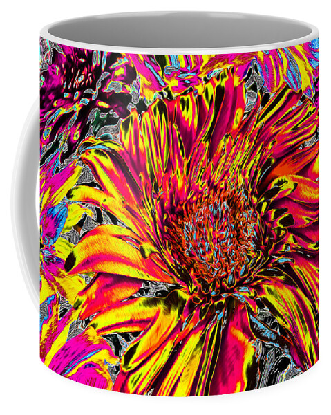 Flower Coffee Mug featuring the photograph Flower Power II by Nina Silver
