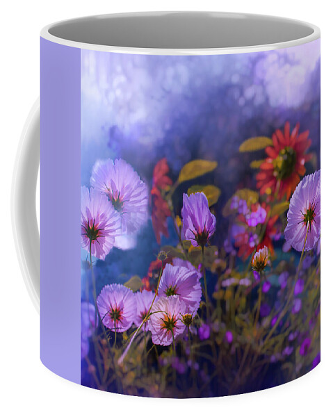 Daisy Coffee Mug featuring the photograph Flowers in Ravenna by Jeff Burgess