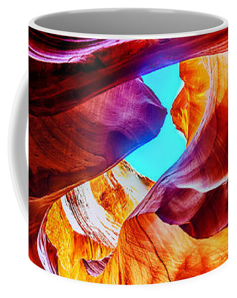 Upper Antelope Canyon Photos Coffee Mug featuring the photograph Flowing by Az Jackson