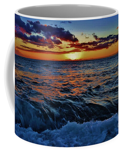 Sunset Coffee Mug featuring the photograph Fluid Sunset by Craig Wood