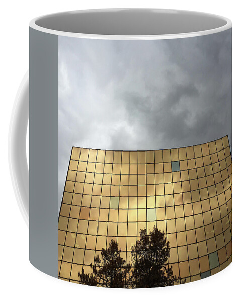Architecture Coffee Mug featuring the photograph Foil by Matt Cegelis