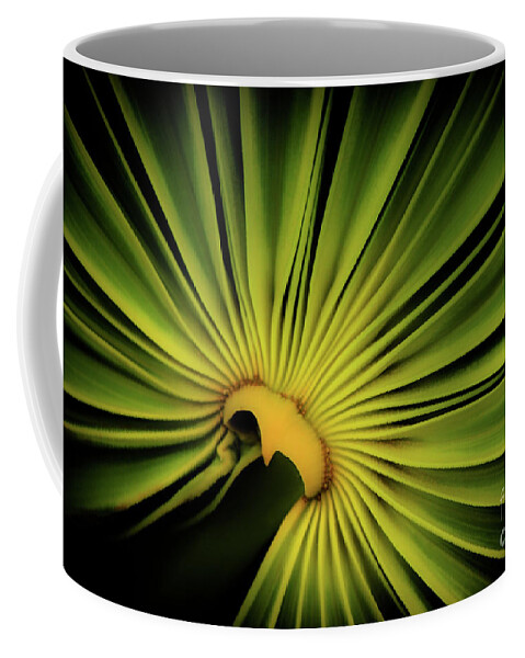 Foliage Coffee Mug featuring the photograph Foliage Burst by Becqi Sherman