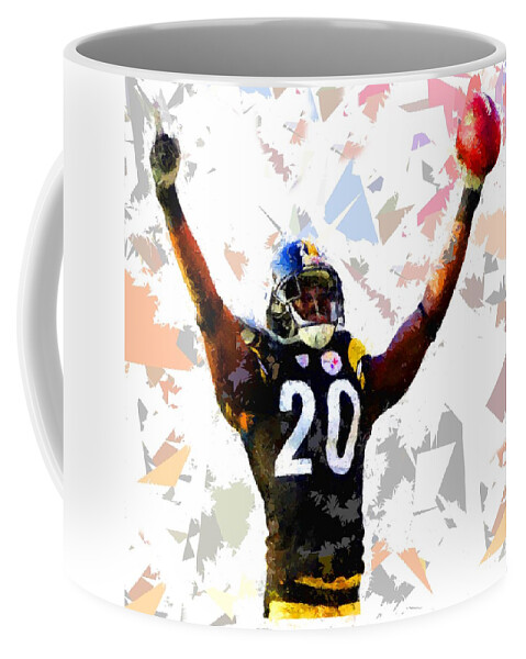 Football Coffee Mug featuring the painting Football 113 by Movie Poster Prints