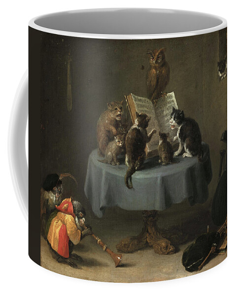 For What Was I Created Coffee Mug featuring the painting For What Was I Created by MotionAge Designs