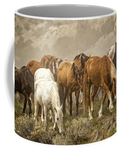 Colorado Coffee Mug featuring the photograph Foraging by Joan Davis