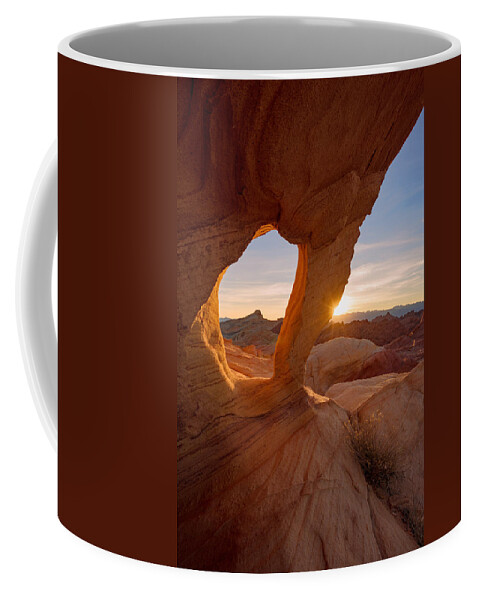 Valley Of Fire Coffee Mug featuring the photograph Forbidden Mojave by Dustin LeFevre