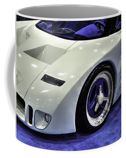 Ford Gt90 Coffee Mug featuring the photograph Ford G T90 v2 by John Straton
