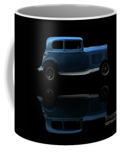 Car Coffee Mug featuring the photograph Ford Hot Rod Reflection by Stephen Melia