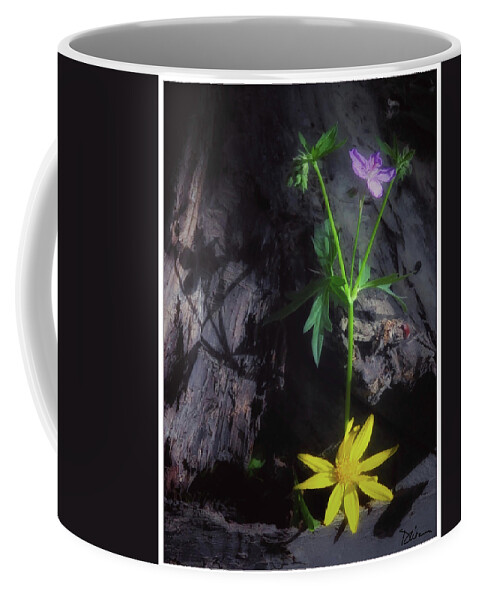 Wild Flowers Coffee Mug featuring the photograph Forest Beauties by Peggy Dietz