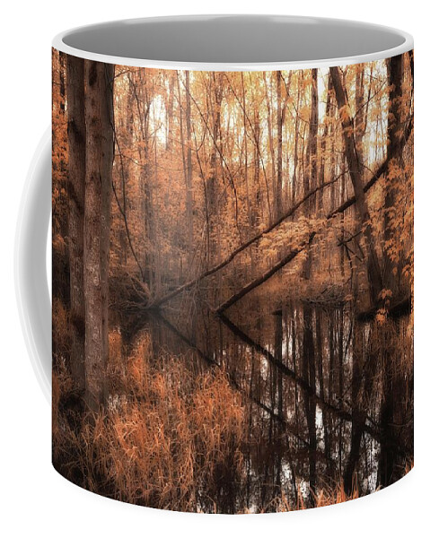 Forest Coffee Mug featuring the photograph Forest Directional by Karl Anderson