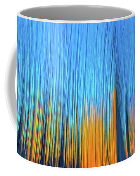 Trees Coffee Mug featuring the photograph Forest Fire by Tony Beck