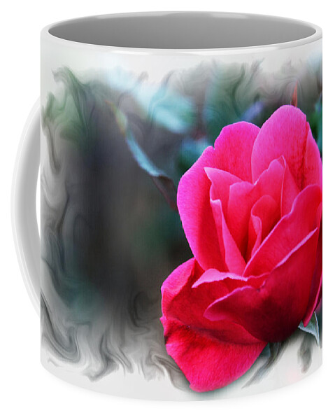Red Rose Coffee Mug featuring the photograph Forever Love by Walter Herrit