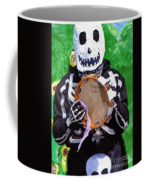  Skeleton Coffee Mug featuring the photograph Forgotten Souls - New Orleans by Kathleen K Parker
