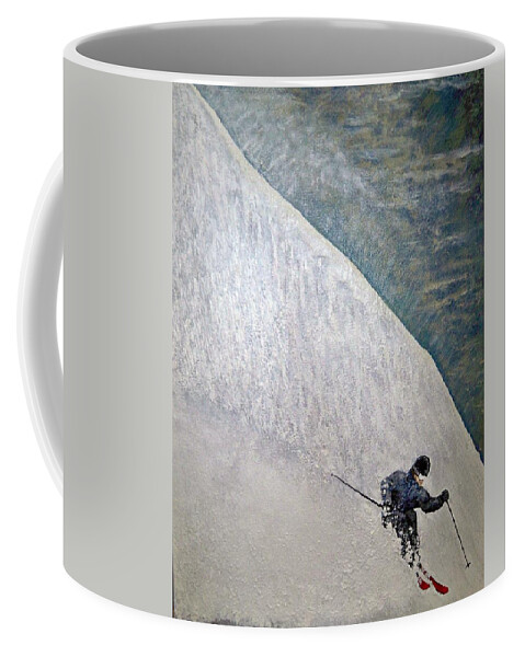 Landscape Coffee Mug featuring the painting Form by Michael Cuozzo