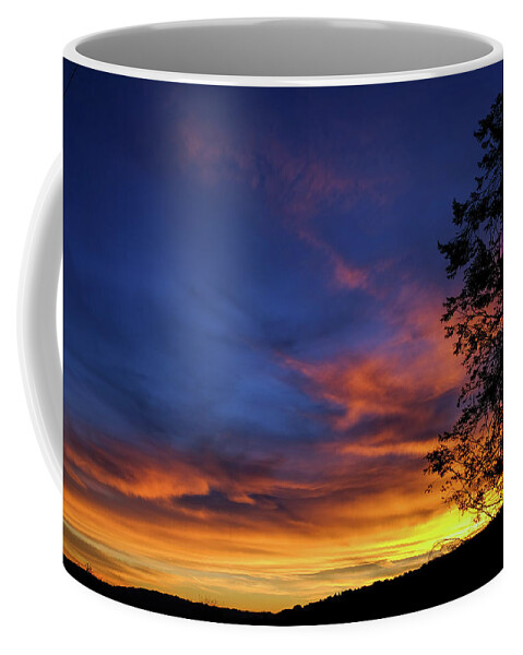 Sunset Coffee Mug featuring the photograph Fort Mohave Arizona Sunset by Glenn DiPaola