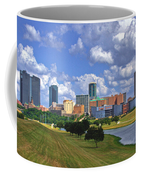 Fort Worth Coffee Mug featuring the photograph Fort Worth #1 by David and Carol Kelly