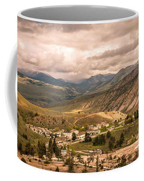 Mammoth Coffee Mug featuring the photograph Fort Yellowstone by Robert Bales